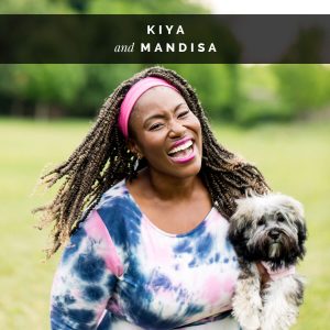 Mandisa and her dog, Kiya | Celebrity Dogs and Their People by Sara Kauss